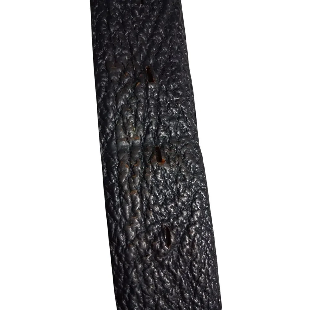 Mens size 36 Shark Belt‎ Casual Professional Teacher Casual Black Leather Luxury
